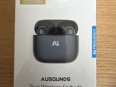 Ausounds True Wireless Earbuds with Active Noise Cancellation ANC