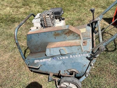 BlueBird Troop 63 Gas Powered Lawn Aerator with Briggs & Stratton Engine