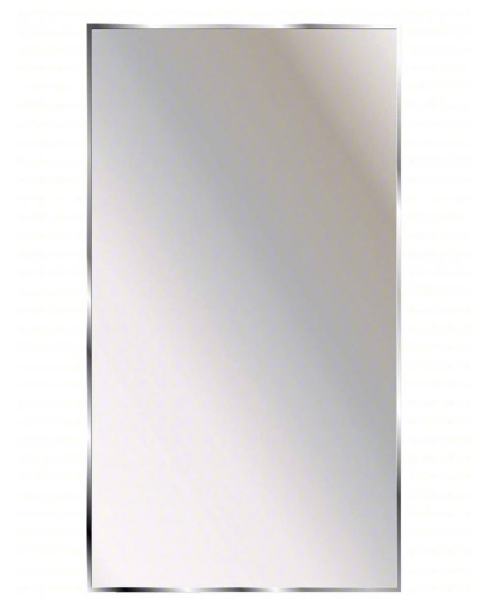 KETCHAM Washroom Mirror: Rectangular, 36.5 x 24 x 0.5 in, Wall Mount, Rust Resistant, Model TPM-2436