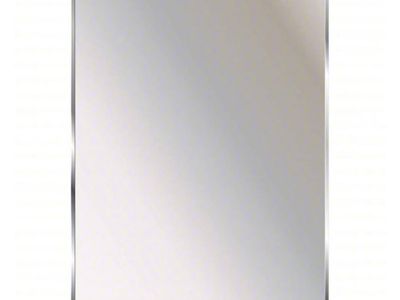 KETCHAM Washroom Mirror: Rectangular, 36.5 x 24 x 0.5 in, Wall Mount, Rust Resistant, Model TPM-2436