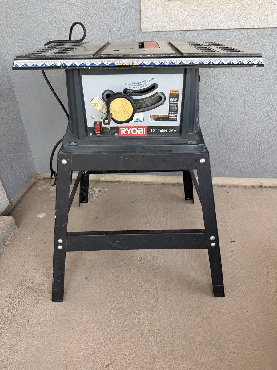 Ryobi 10” Table Saw
