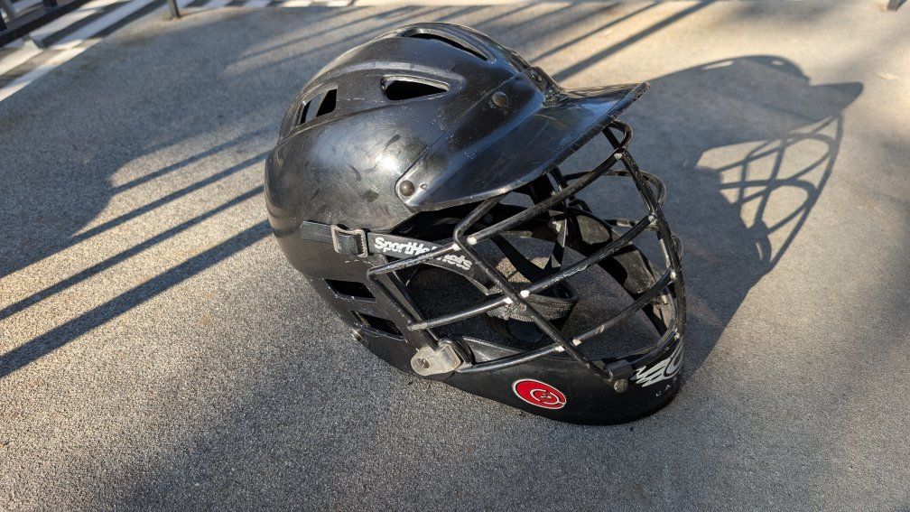 Vintage Y2K-era Cascade C2 Lacrosse Helmet - Padding Not Included