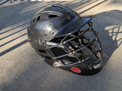 Vintage Y2K-era Cascade C2 Lacrosse Helmet - Padding Not Included