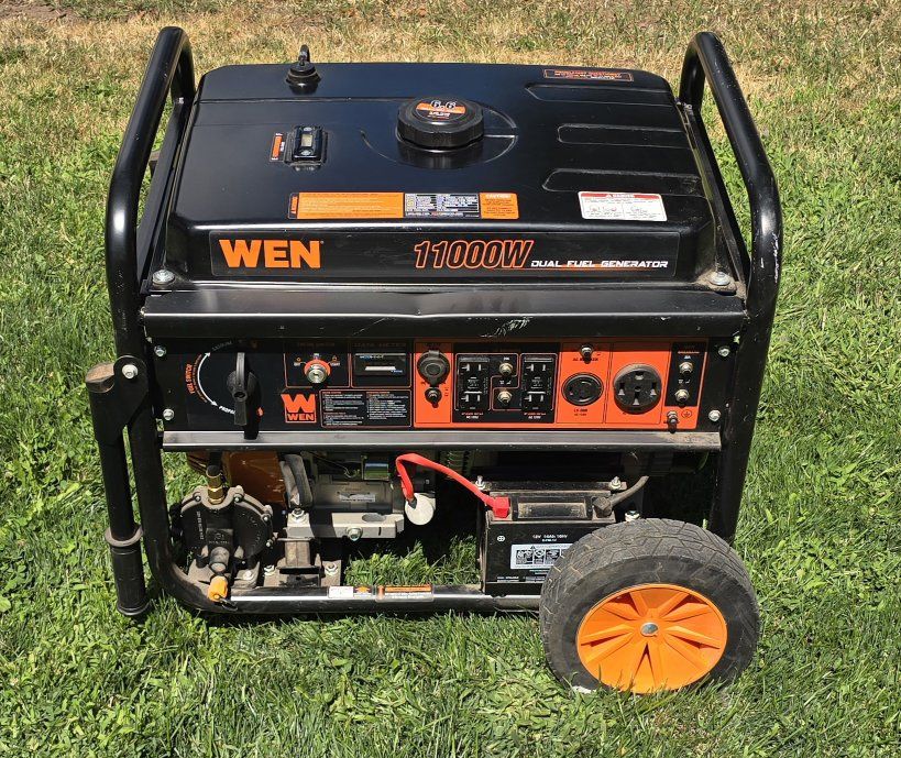 WEN 11000W Dual Fuel Generator