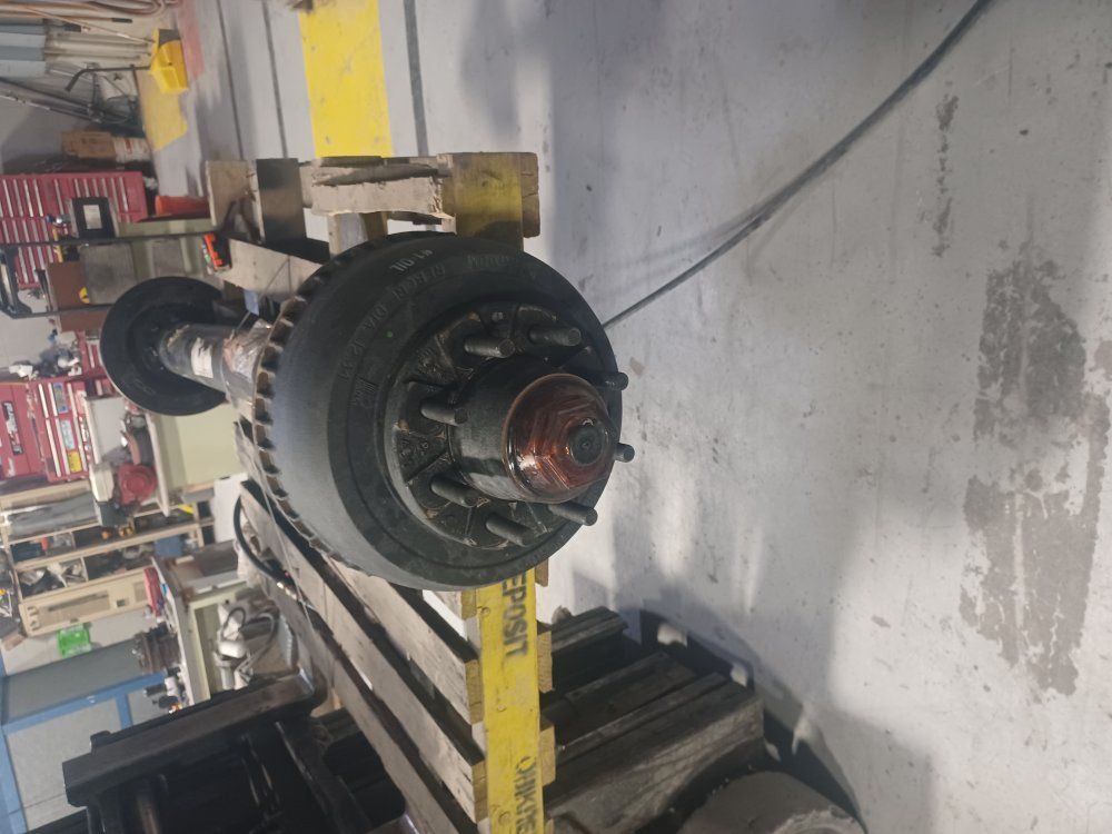 new trailer axle