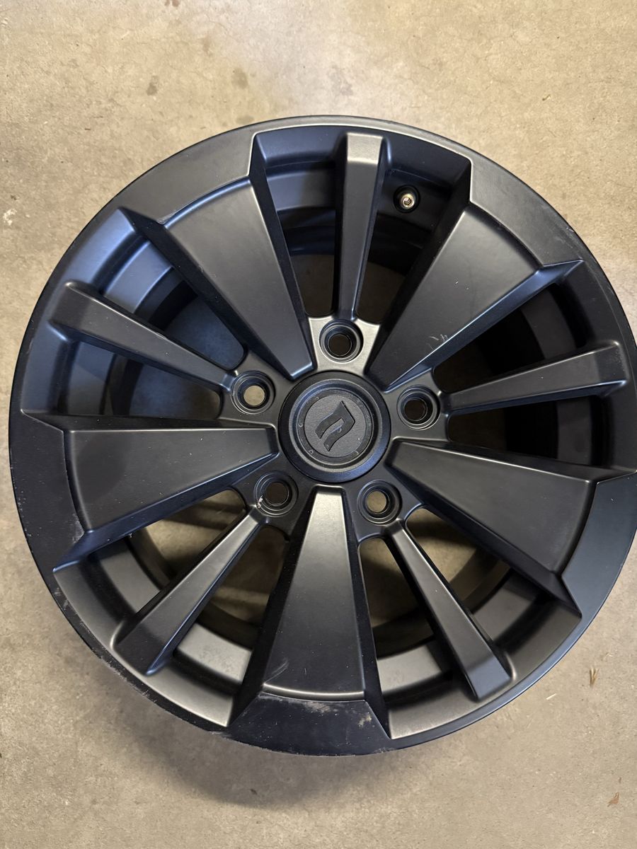 OEM Black Matte 5-Lug Wheel Rim