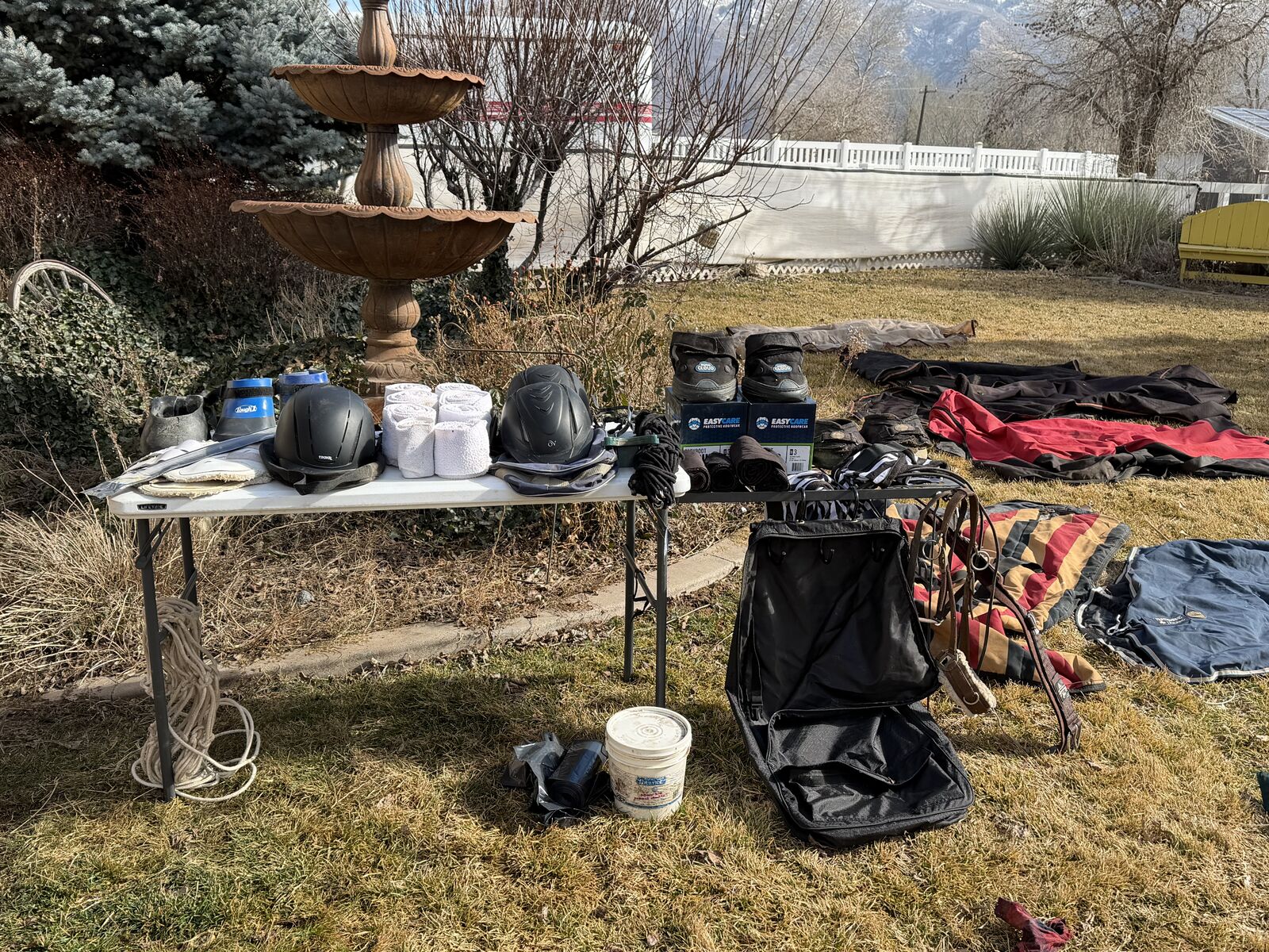 Horse yard sale 1593 E 6850 S Uintah UT. All Day Sunday