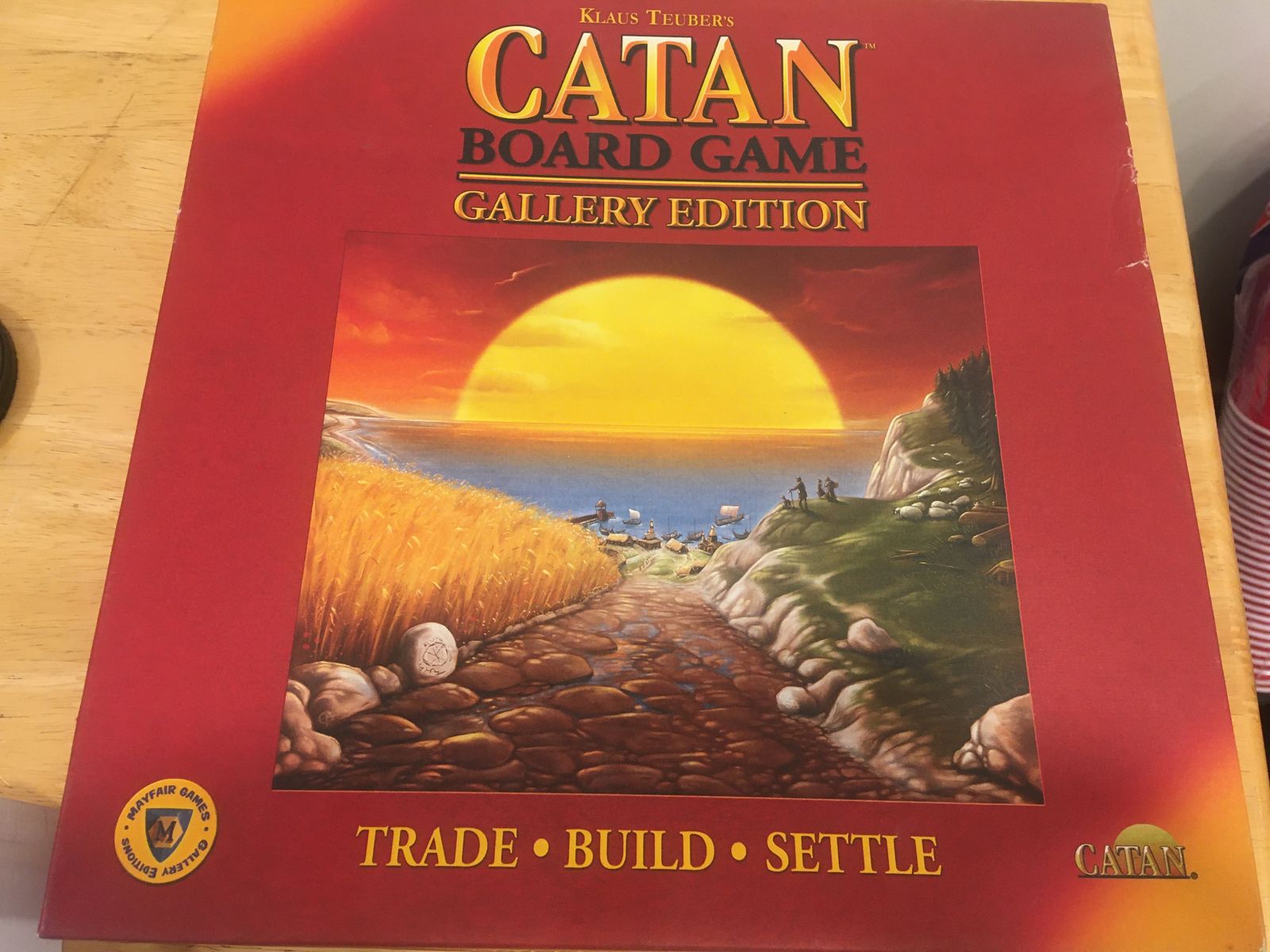 Catan Board Game Gallery Edition Mayfair Games Strategy Game Complete