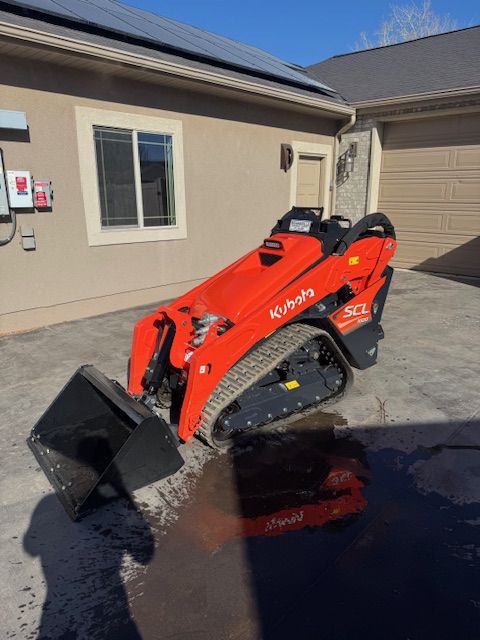 Kubota SCL 1000 Mini Skid Steer for Rent | 38" Wide — Fits Through Gates | Daily, Weekly, Monthly