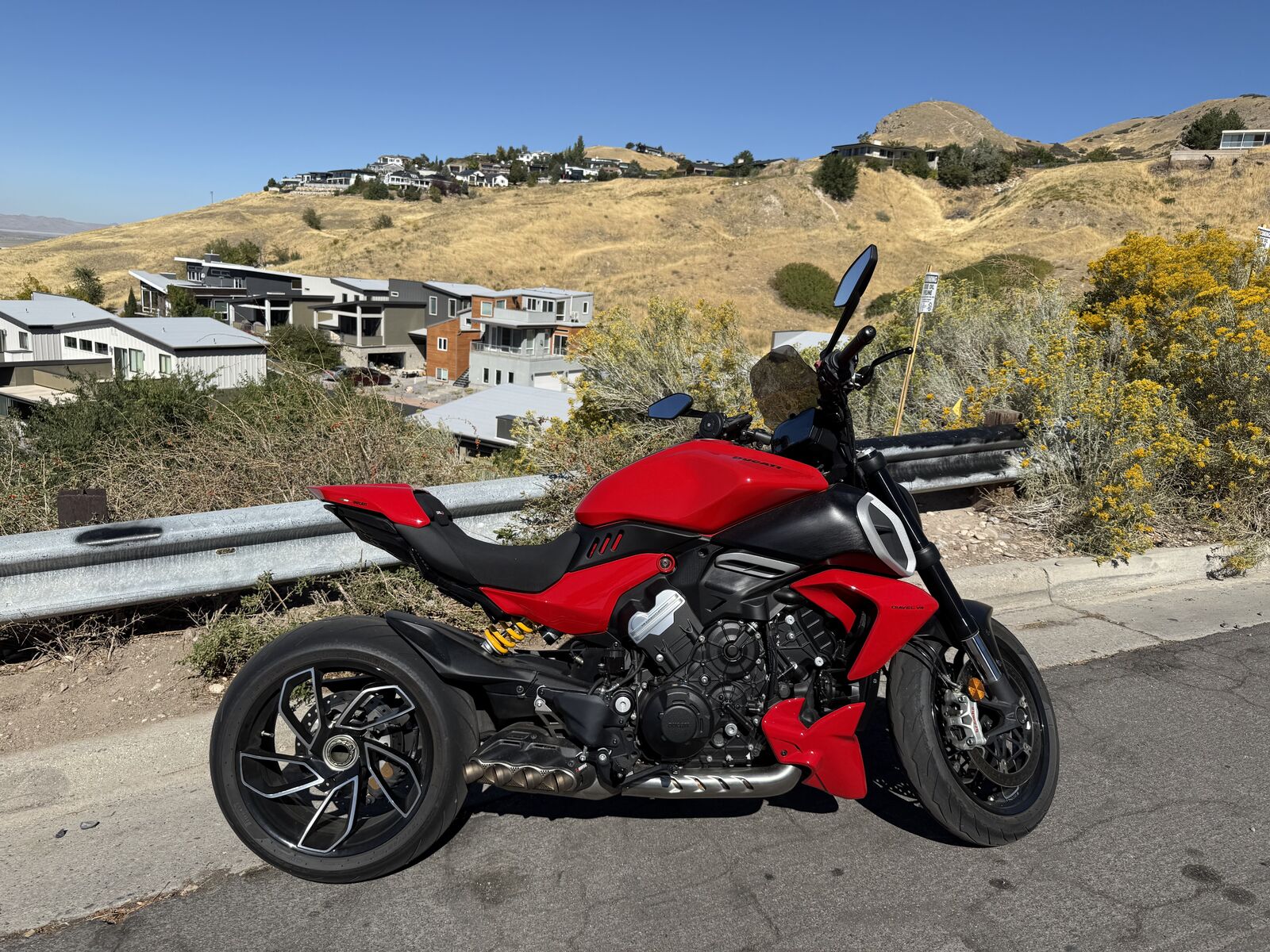 2023 Ducati Diavel V4 with Akraprovic