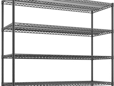 Bakers Rack Wire Shelving