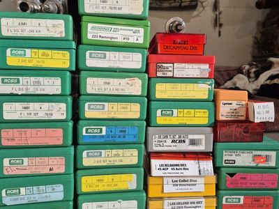 RCBS, Lee, & Redding Reloading Dies & Equipment - .223 Rem, .308 Win, .45 ACP, & More