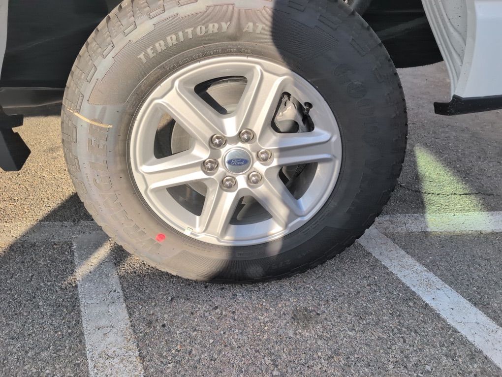 2026 - Stock Ford F-150 wheels