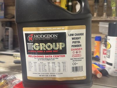 Hodgdon Titegroup powder, 4lbs