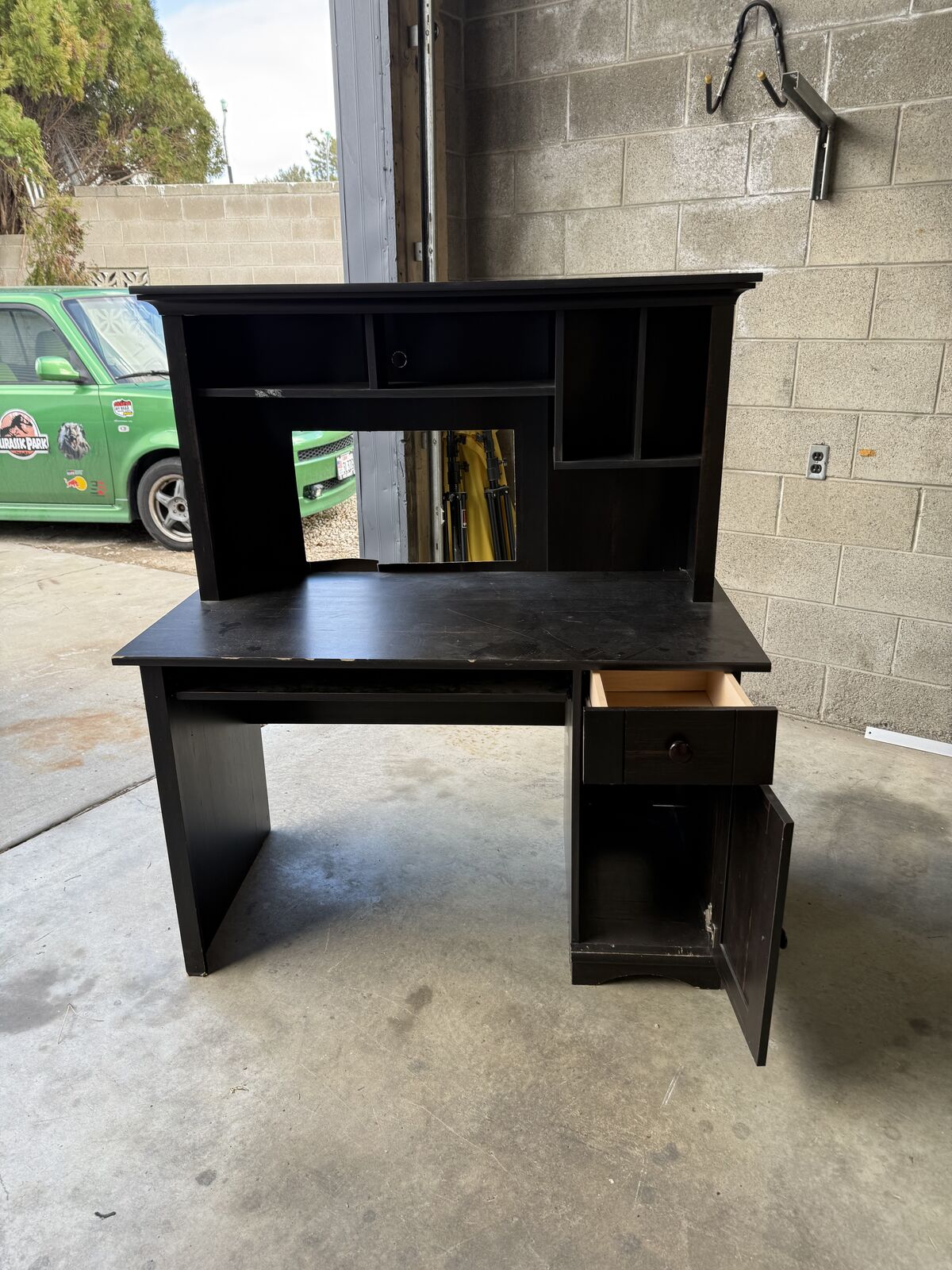 Black Wooden Office Desk