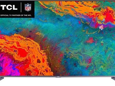 TCL 55" Class 5-Series 4K QLED Dolby Vision HDR Smart Roku TV