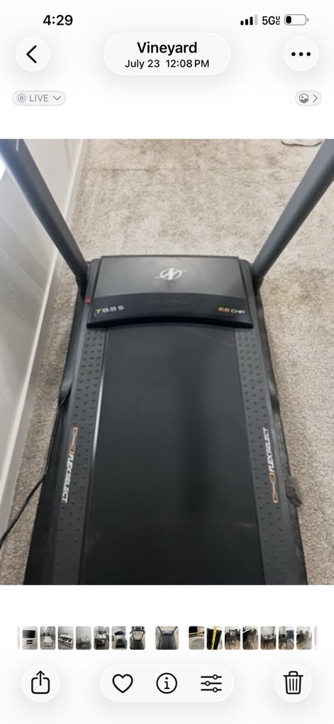 NordicTrack T6.5 S Treadmill And Mat