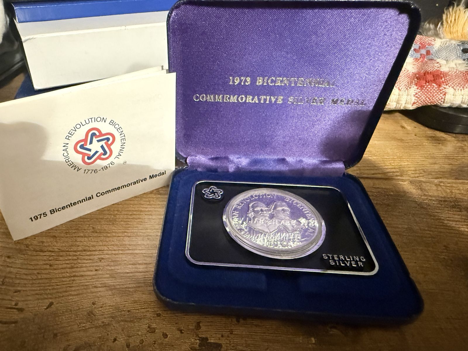 1978 bicentennial  silver medal