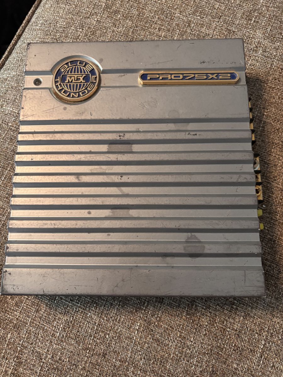 Old School MTX Blue Thunder Power Amplifier