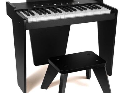 ZIPPY 37 Keys Digital Piano for Kids (Black Plus)