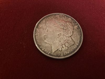 Vintage 1921 Morgan Silver Dollar