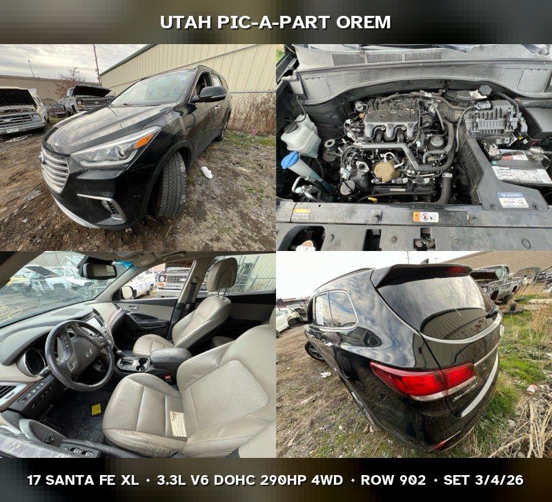 2017 Hyundai Santa Fe XL Parts - UTPAP Orem