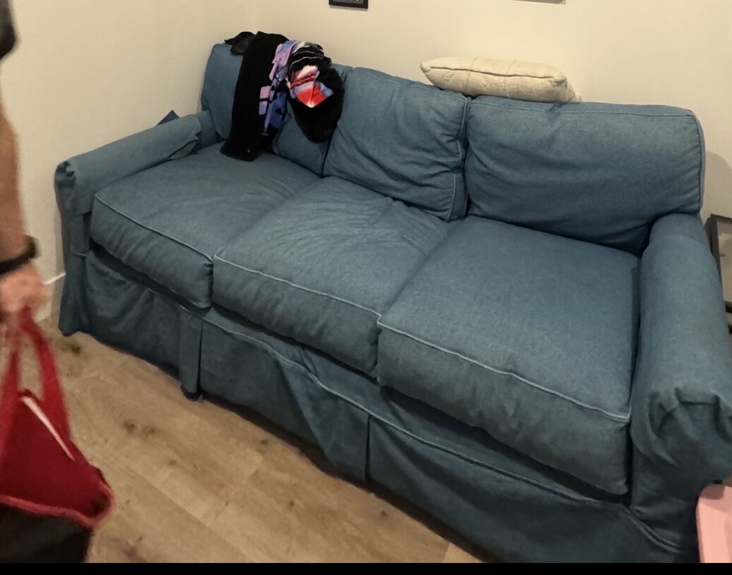 Denim Couch