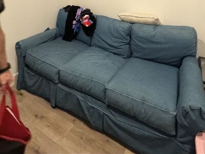 Denim Couch