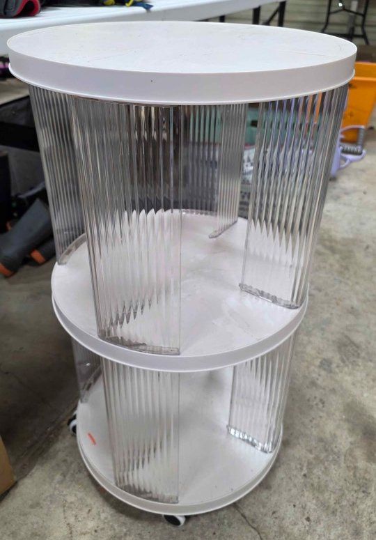 Circular Mobile Bookcase 2-Tier $10 each