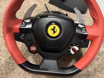 Thrustmaster 458 Spider With Racing Pedals