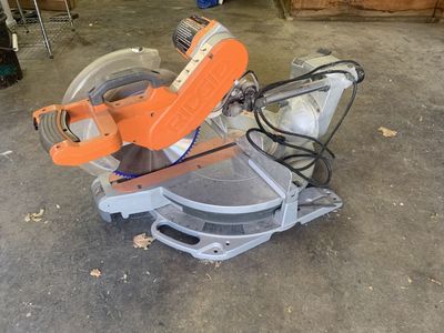 Tools - 12” Ridgid Radial Saw