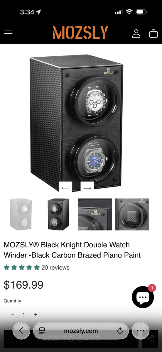 Mozsly Watch Winder