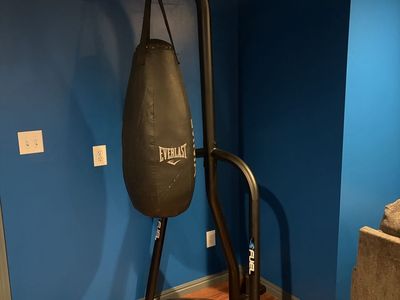 Everlast Heavy Bag with Fuel Boxing Stand - Used, Great Condition