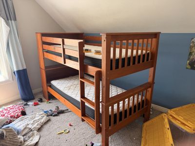 Wooden Twin Bunk Beds