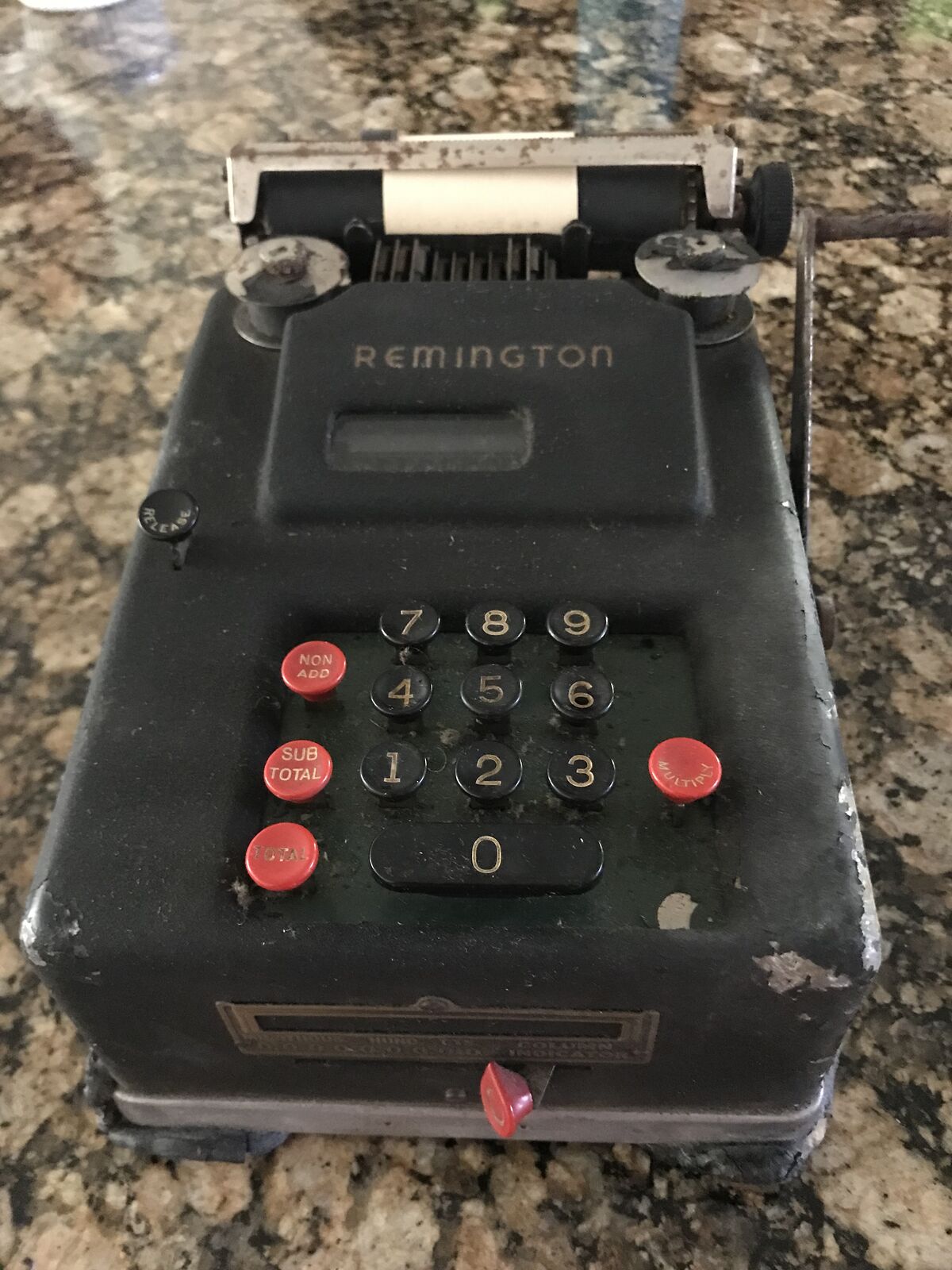 Antique Adding Machine