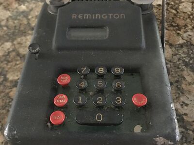 Antique Adding Machine