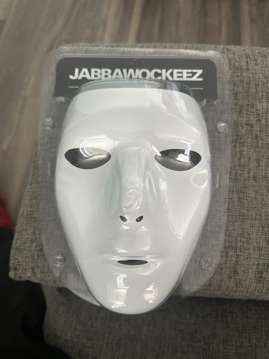 Official Jabbawockeez White Full Face Costume Dance Mask in Original Packaging