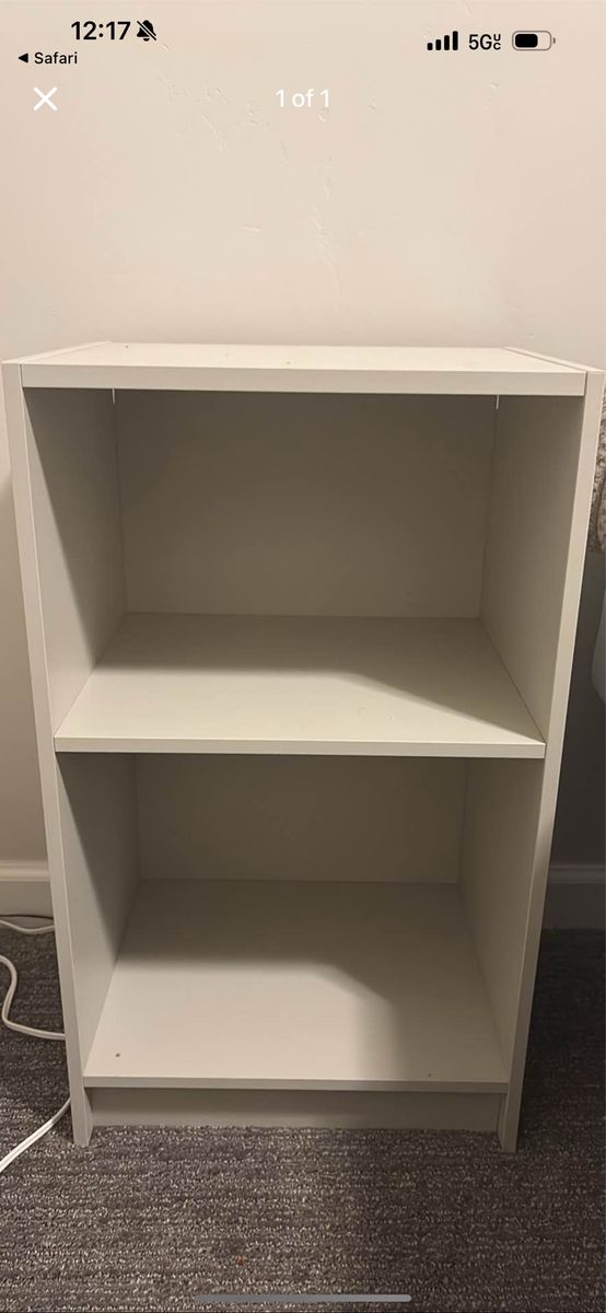 Beige/Cream Side Table