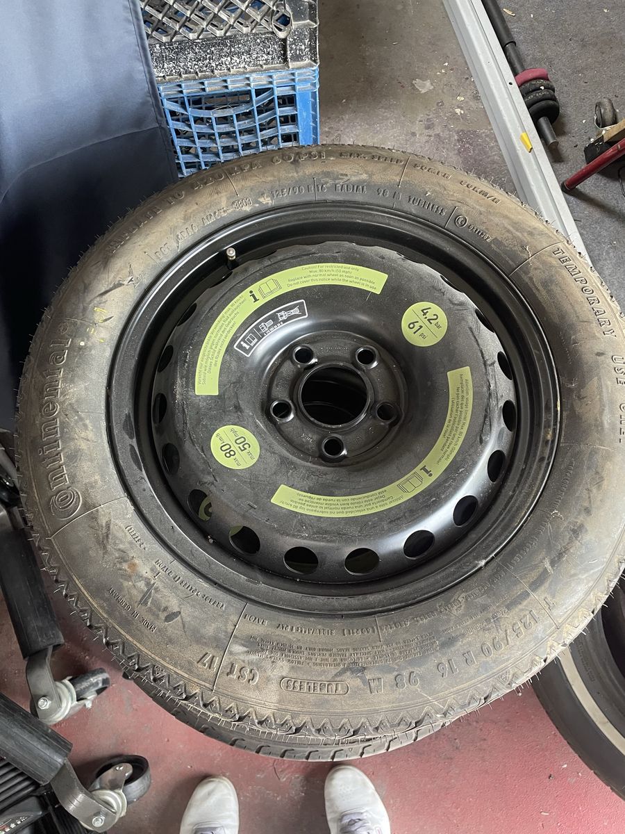 125/90R16 Spare Tire