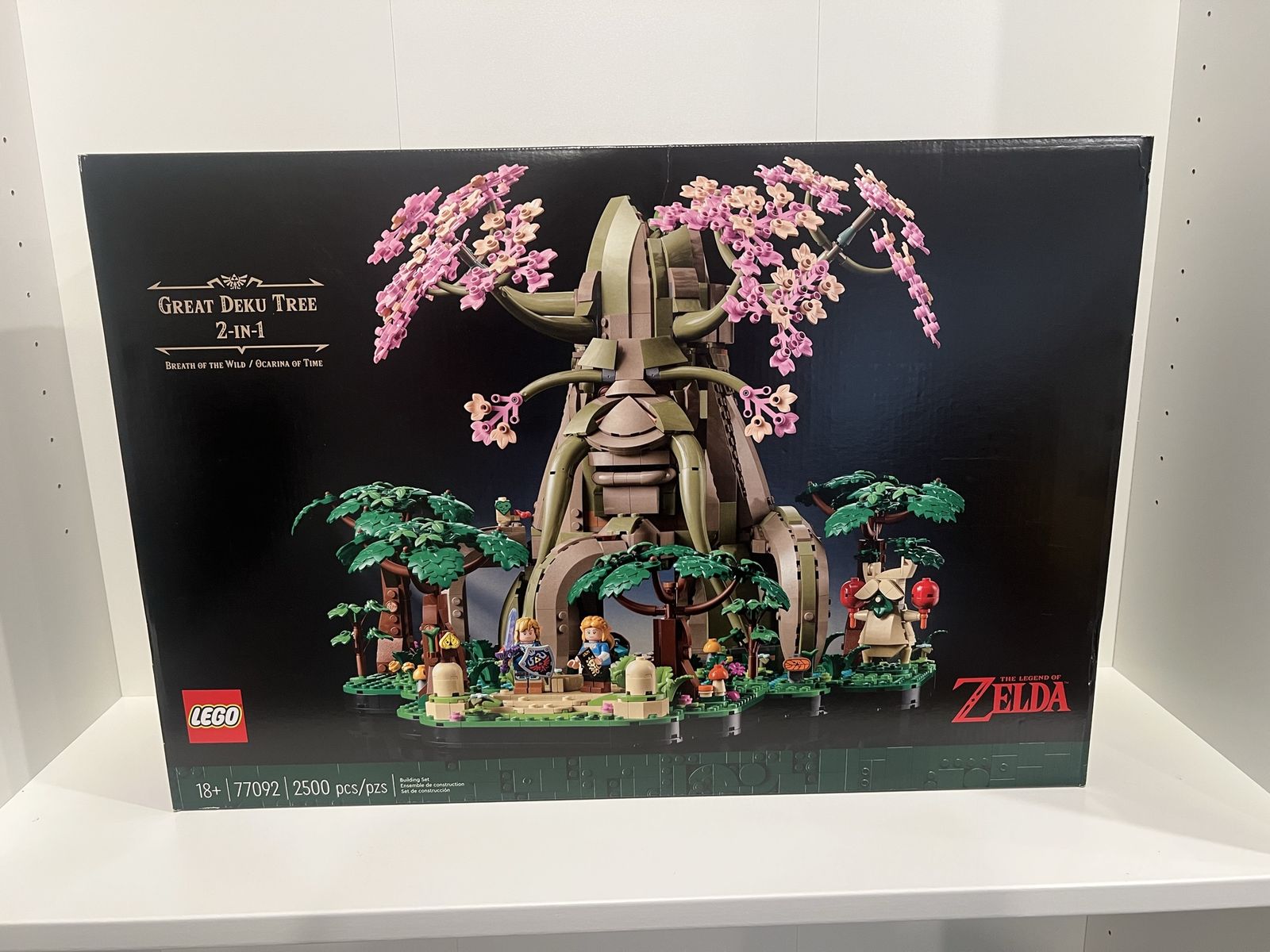 LEGO 77092 The Legend of Zelda - The Great Deku Tree (2 in 1) Retired Set
