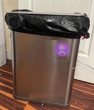 Motion and Voice-Activated Trash Can (SimpleHuman brand)