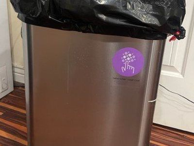Motion and Voice-Activated Trash Can (SimpleHuman brand)