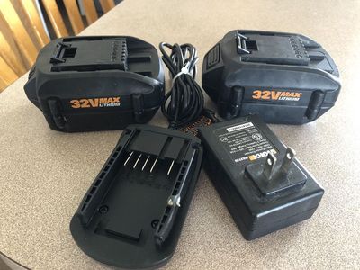Worx Batteries & Charger