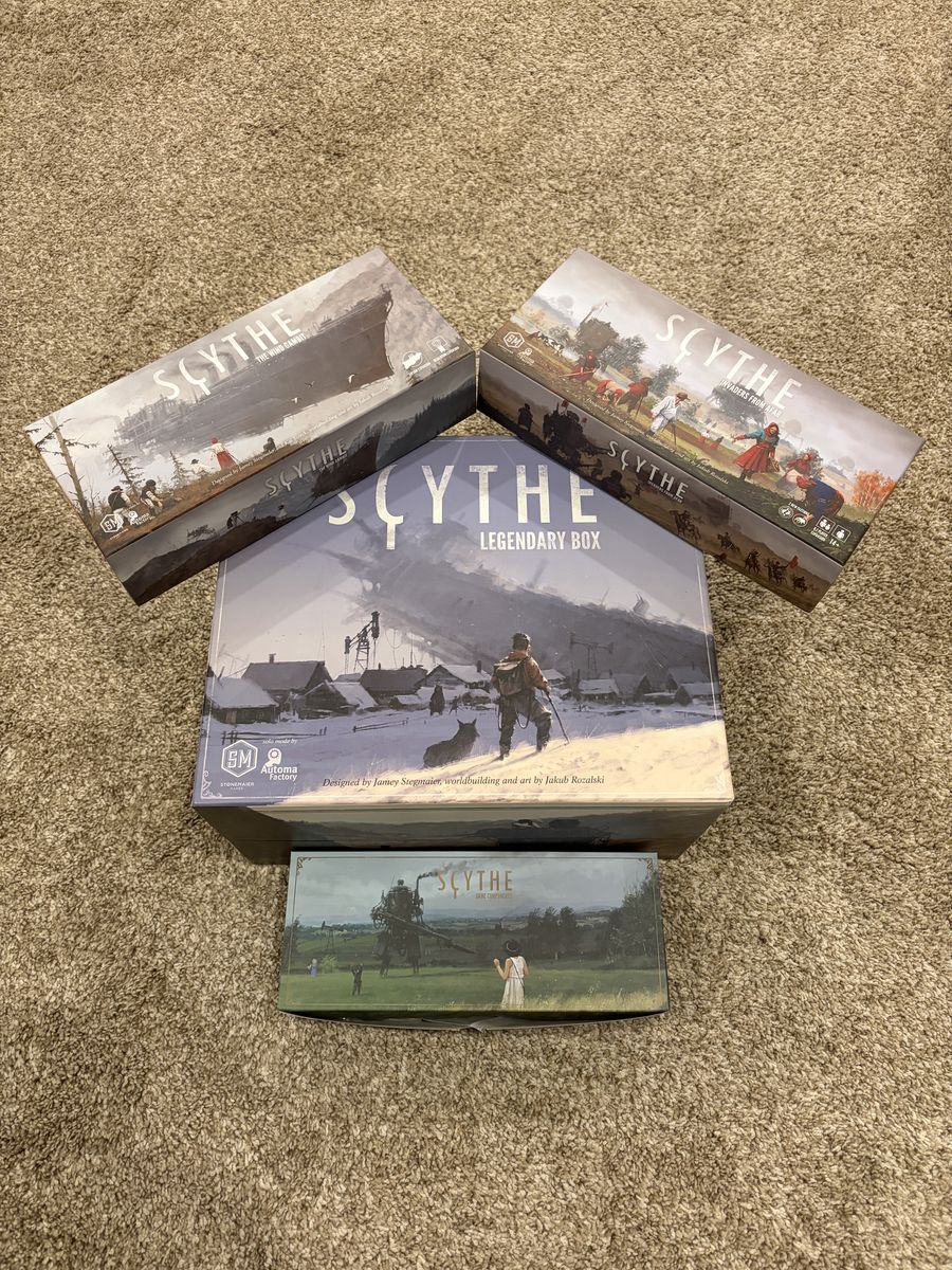 Scythe Board Game Legendary Box Collectors Edition