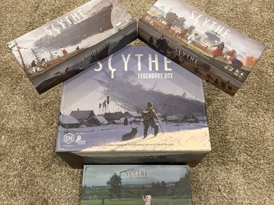 Scythe Board Game Legendary Box Collectors Edition