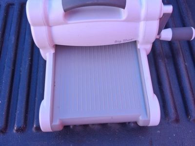 Sizzix Big Shot Manuel 6" Die Like New!
