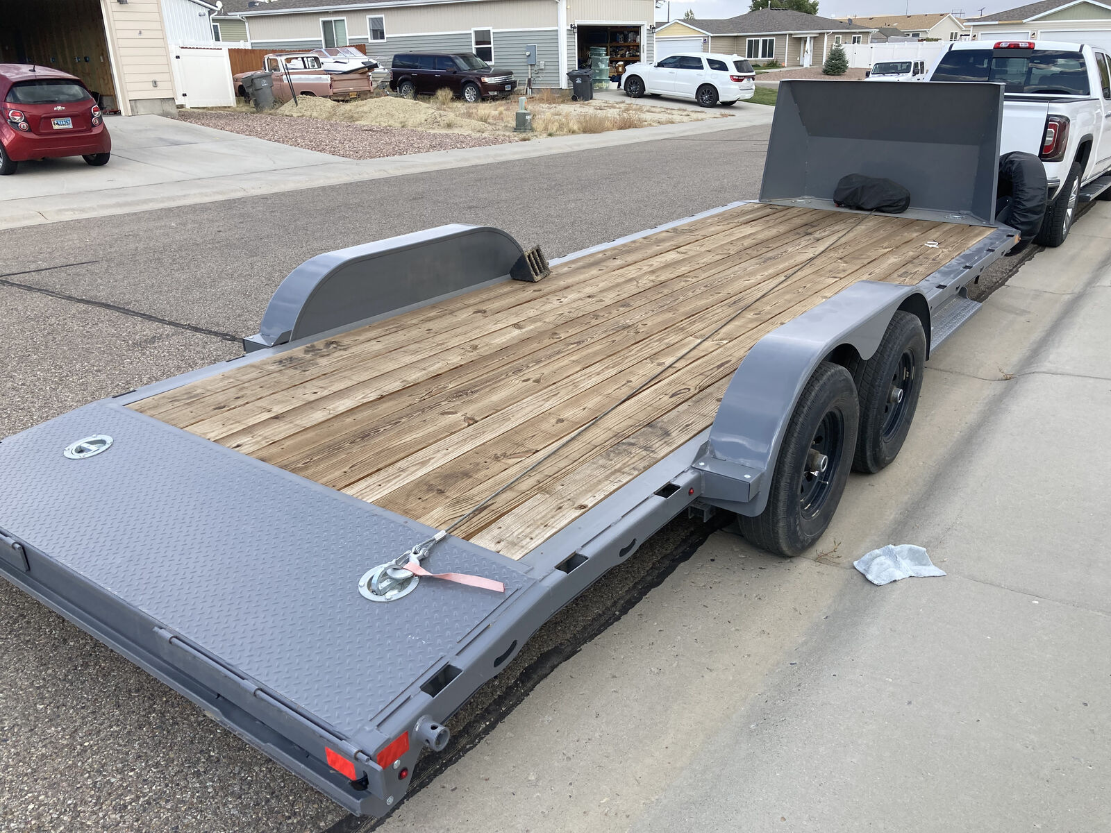 2023 Diamond C Car Hauler Trailer with Winch