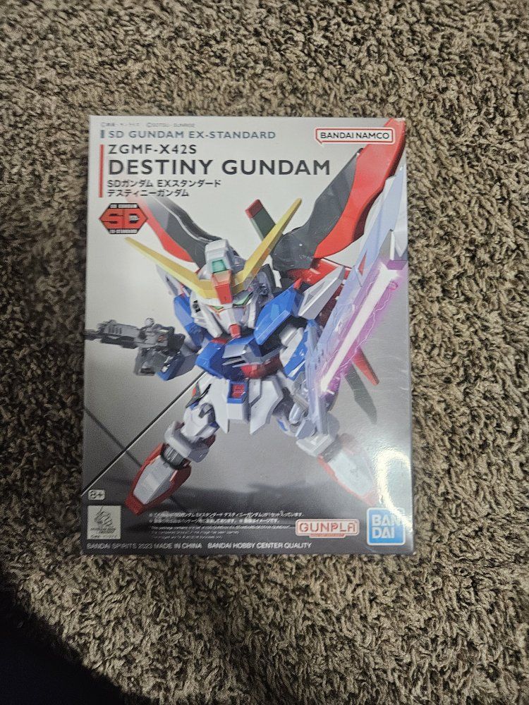 Bandai Spirits SD Gundam EX-Standard ZGMF-X42S Destiny Gundam Model Kit Gunpla
