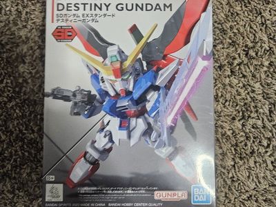 Bandai Spirits SD Gundam EX-Standard ZGMF-X42S Destiny Gundam Model Kit Gunpla