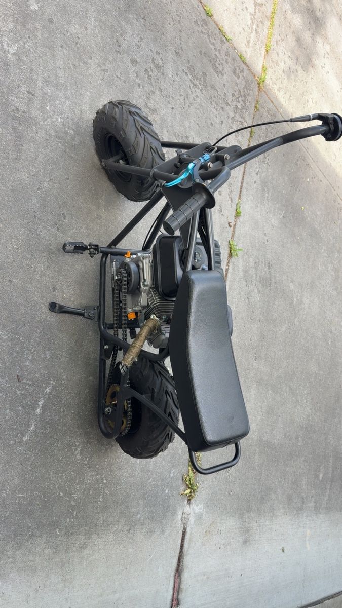Black Mini bike ready to Drive!